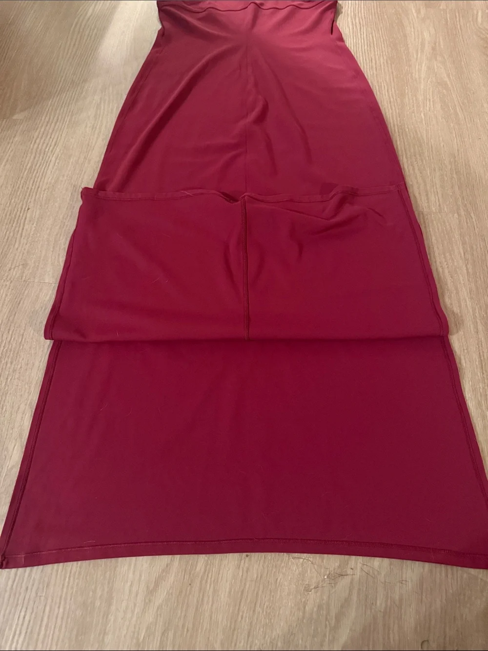 lululemon athletica Sleeveless Maxi Dress in Maroon